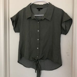Button up top